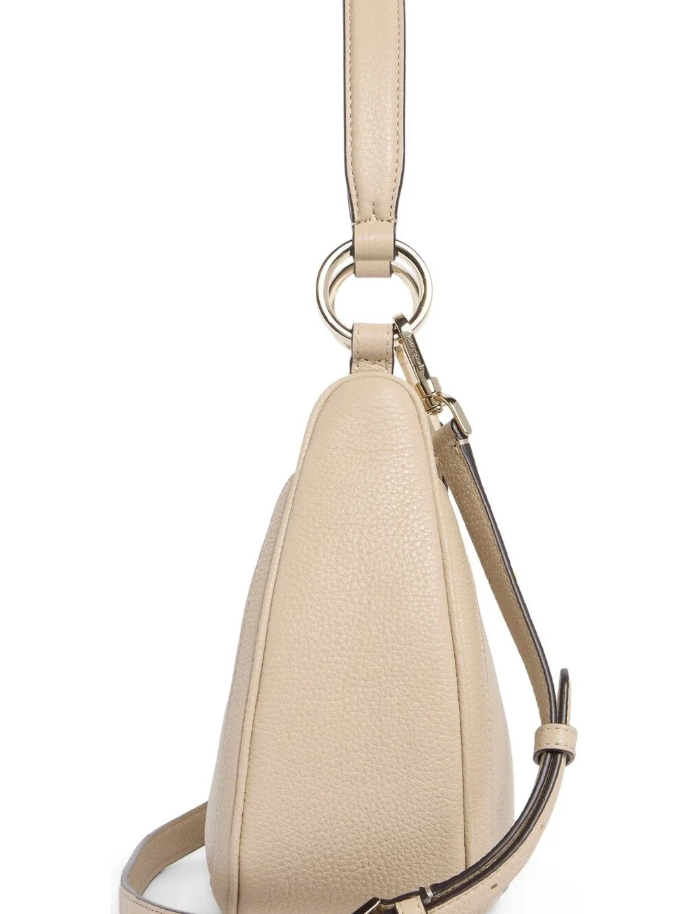 Kate Spade New York Leila Pebbled Leather Shoulder Bag-Light Sand NWT Authentic